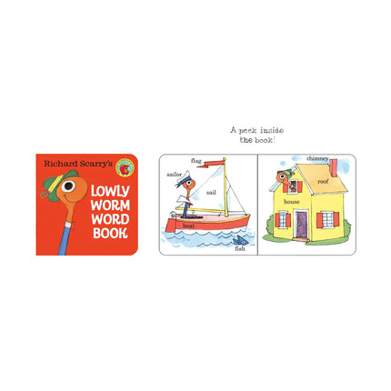 RS  Lowly Worm Bendable Toy w/Book