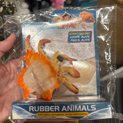 Stretchy hermit crab 5”
