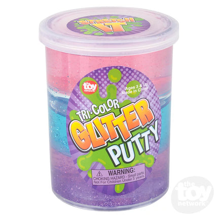 Triple Glitter Putty 3"