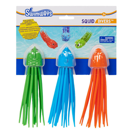 Squidivers Pool Dive Toys 3pk