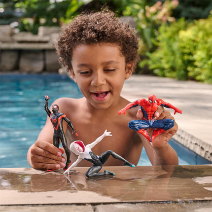 SUPER  Dive Toys 3pk Spiderman Marvel