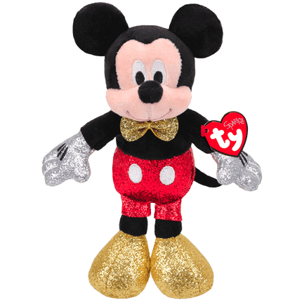 MM Mickey Sparkle 8" Beanie Baby