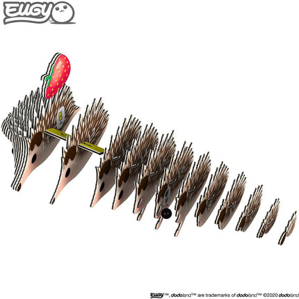 EUGY Hedgehog 3D Puzzle