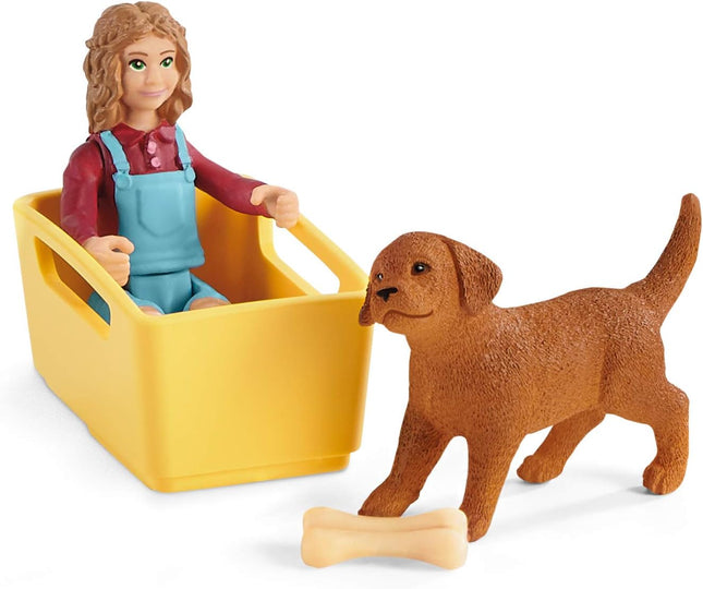 FARM BOX Puppy Wagon Ride Girl