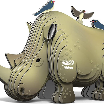 EUGY Rhino 3D Puzzle