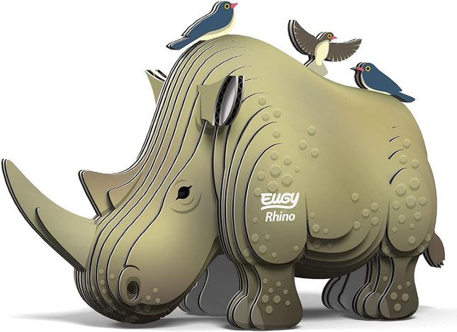 EUGY Rhino 3D Puzzle