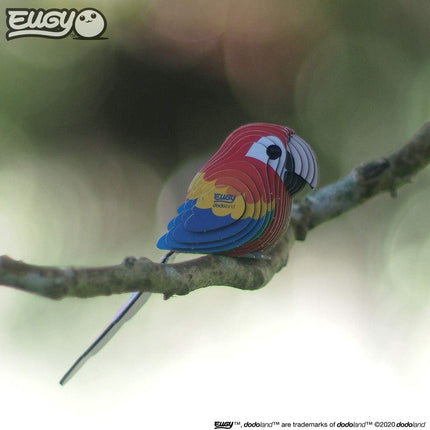 EUGY Parrot 3D Puzzle