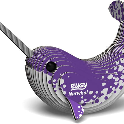 EUGY Narwhal 3D Puzzle