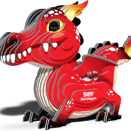 EUGY Red Dragon 3D Puzzle