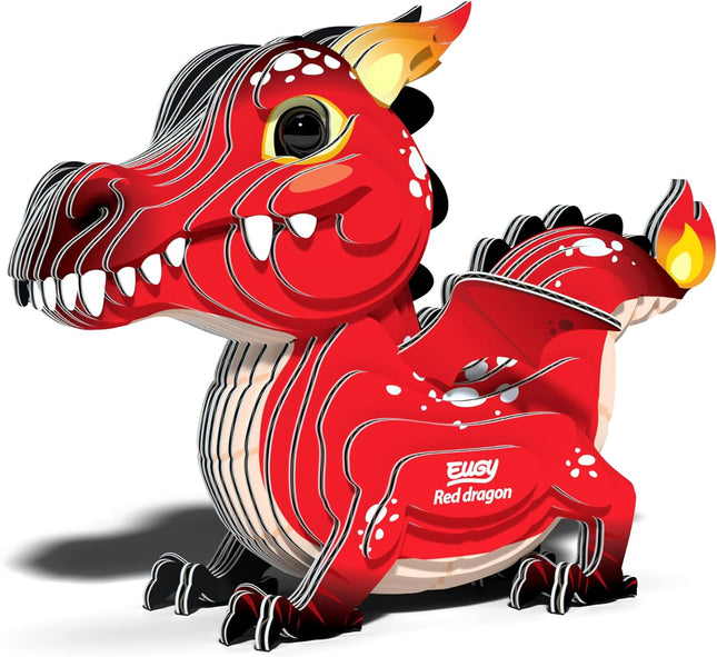 EUGY Red Dragon 3D Puzzle