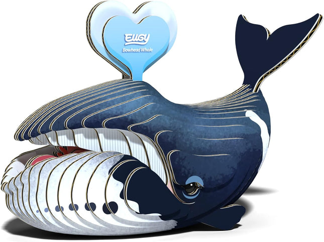 EUGY Bowhead Whale 3D Puzzle