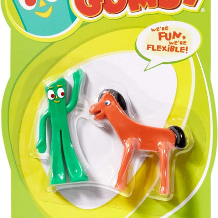 Gumby & Pokey Bendable 2pc set