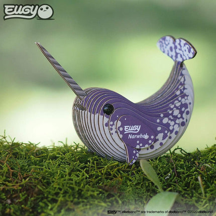 EUGY Narwhal 3D Puzzle