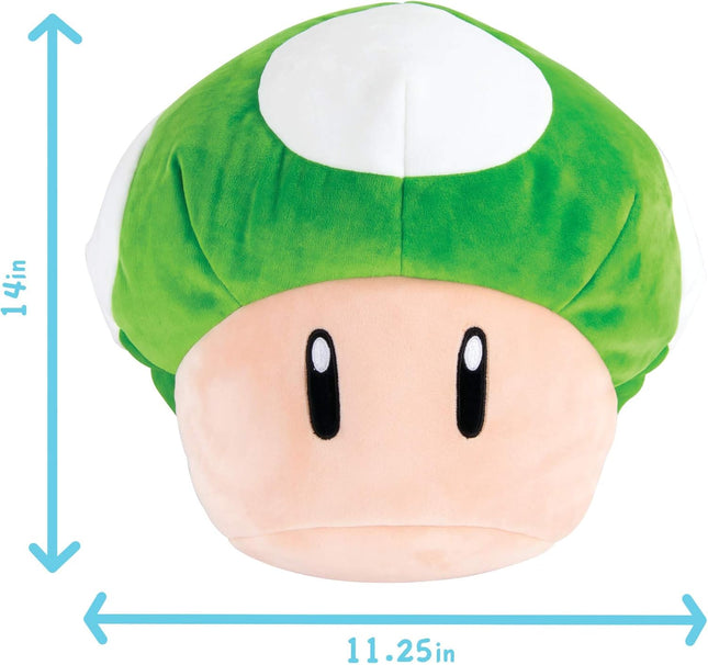 SMB Mega Plush 1Up Mushroom
