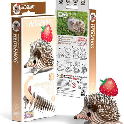 EUGY Hedgehog 3D Puzzle