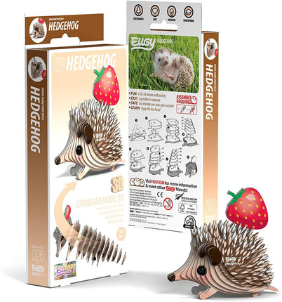 EUGY Hedgehog 3D Puzzle