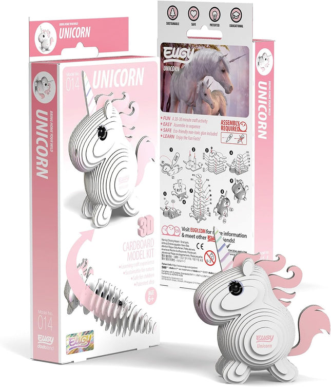 EUGY Unicorn 3D Puzzle