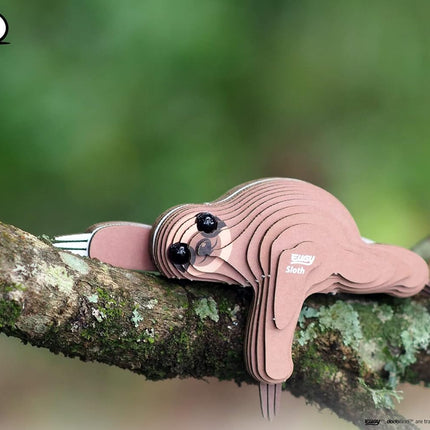 EUGY Sloth 3D Puzzle