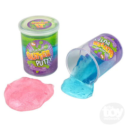 Triple Glitter Putty 3"