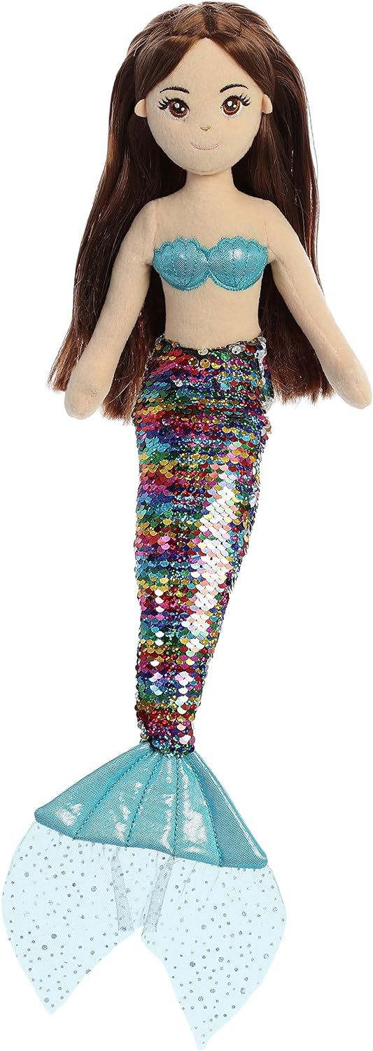 MERM Sequin Miya Brunett 18"