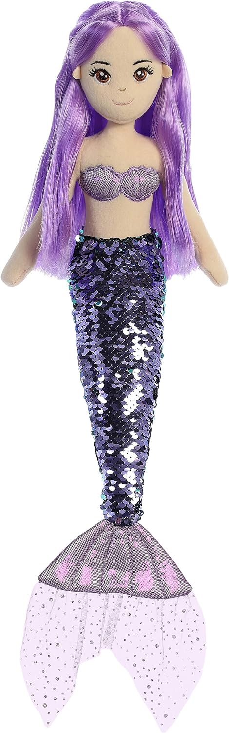 MERM Sequin Jenna Purple 18" XXX