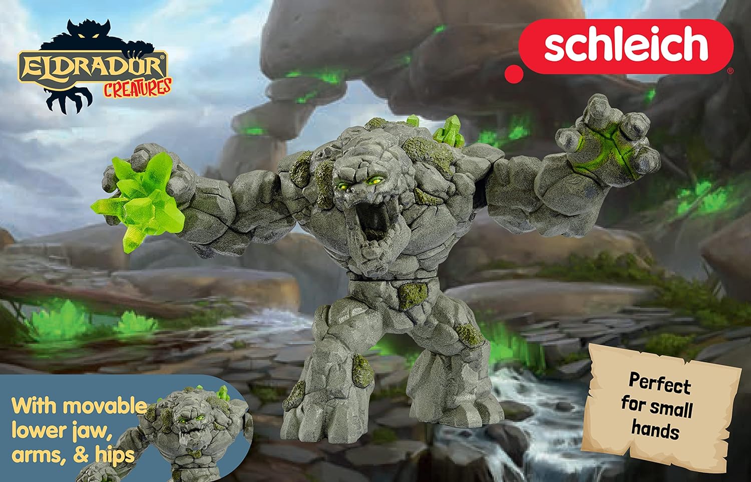 schleich monsters ELD EARTH Stone Monster – The Zoo Company Toy Store
