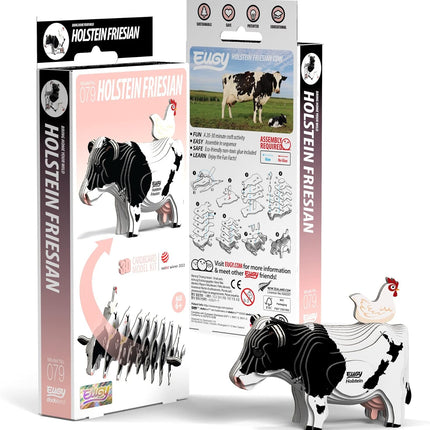 EUGY Holstein Cow 3D Puzzle