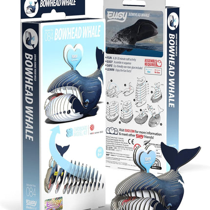 EUGY Bowhead Whale 3D Puzzle