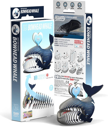 EUGY Bowhead Whale 3D Puzzle