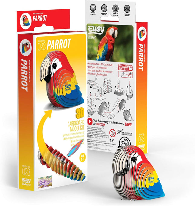 EUGY Parrot 3D Puzzle