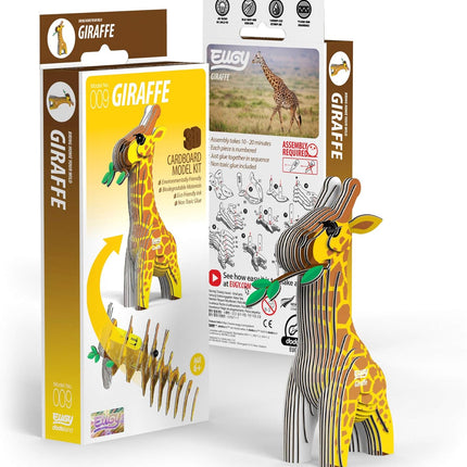 EUGY Giraffe 3D Puzzle