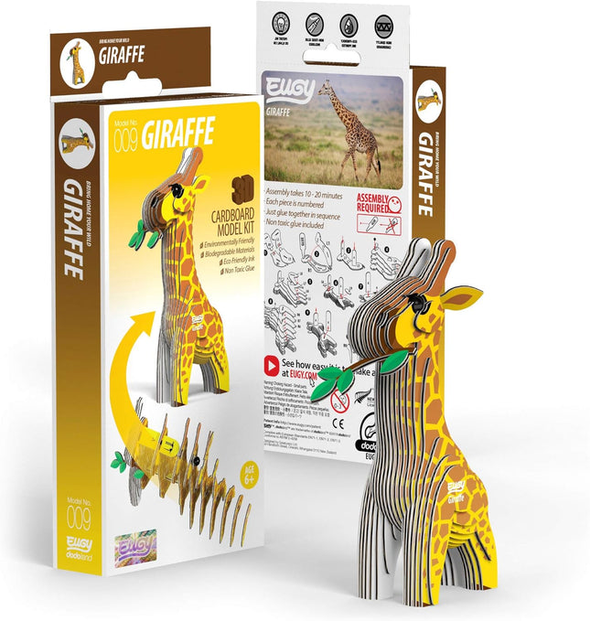 EUGY Giraffe 3D Puzzle