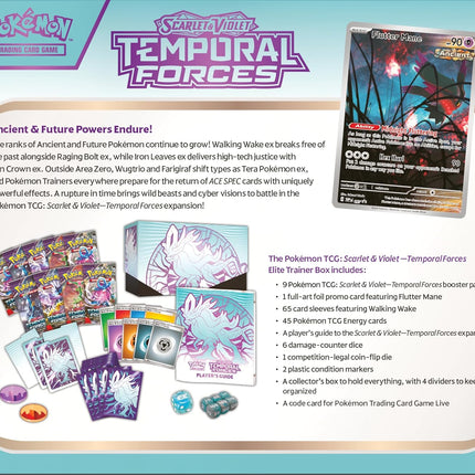 PM ELITE TRAINER Scarlet & Violet 05 Temporal Forces