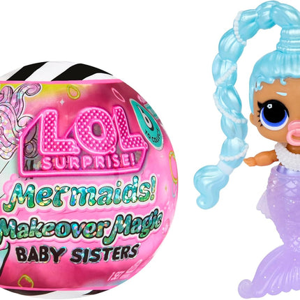 LOL Surprise BB Mermaids Makeover Magic Baby Sisters