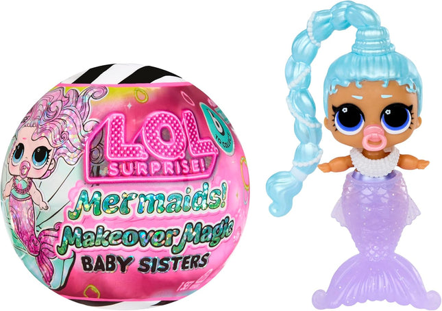 LOL Surprise BB Mermaids Makeover Magic Baby Sisters