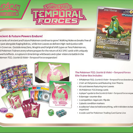 PM ELITE TRAINER Scarlet & Violet 05 Temporal Forces