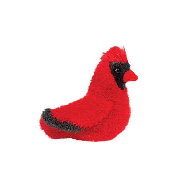 Carmine Cardinal Bird 7"