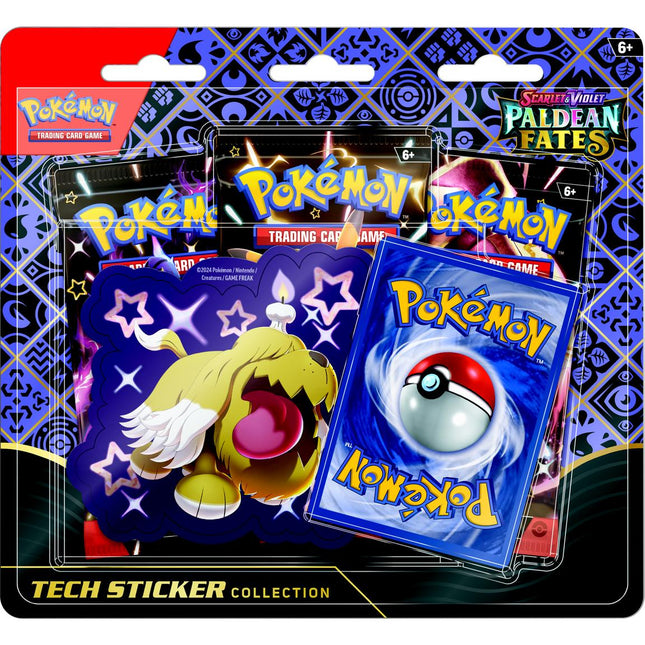 Pokemon TCG:  Scarlet & Violet 4.5 Paldean  Fates- Tech Sticker Collection