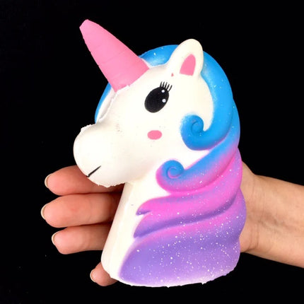 Unicorn Head Squishy Slowrise 14cm