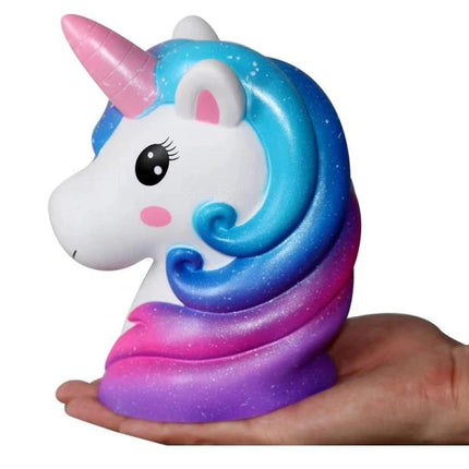 Unicorn Head Squishy Slowrise 14cm
