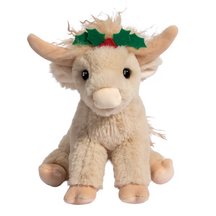 Laddie HOLIDAY HIGHLAND COW Mini SOFT 7"
