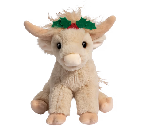 Laddie HOLIDAY HIGHLAND COW Mini SOFT 7"