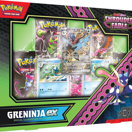 PM  Special Illustration Collection Case Scarlet & Violet 6.5 Shrouded Fablee (Kingdra/ Greninja ex)