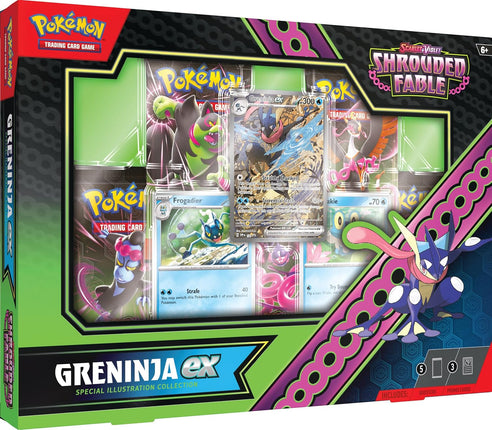 PM  Special Illustration Collection Case Scarlet & Violet 6.5 Shrouded Fablee (Kingdra/ Greninja ex)