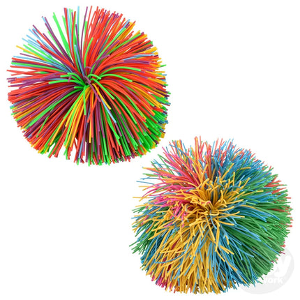 Rainbow Pom Pom Ball 3.5"