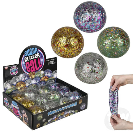 Sequin Squeezy Sugar Ball 2.4"