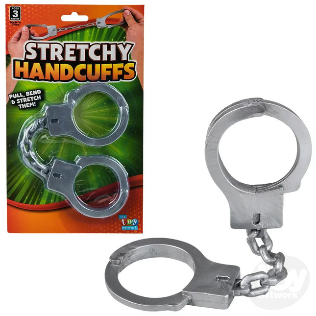 Stretchy Elastic Handcuffs Gag 10.5"