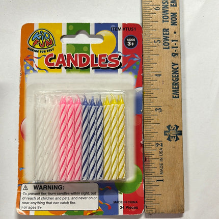 Birthday Candles 24pk