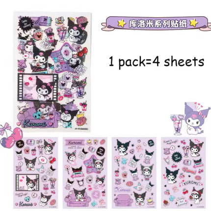 SR Sticker 4pk PET MX