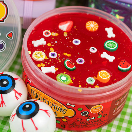 Frightening Fruit Punch Clear Slime